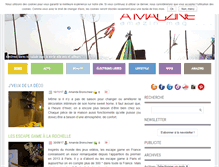 Tablet Screenshot of amagzine.com